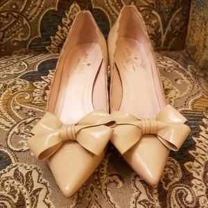 Kate Spade Kitten Bow Heels